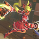 This Ribbon Girl is rocking the Slapamander-Sparky combo. I’ve upgraded using Slapamander-Parasol for a good feint-defend-strike combo.